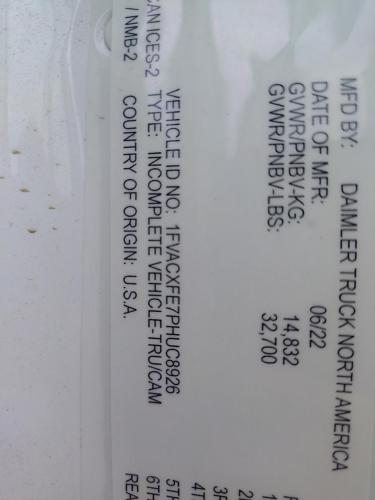 FREIGHTLINER BUSINESS CLASS M2 106