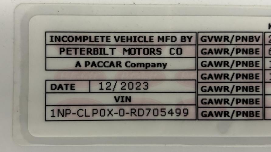 PETERBILT 567