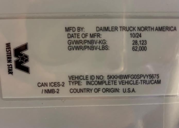 WESTERN STAR 49X