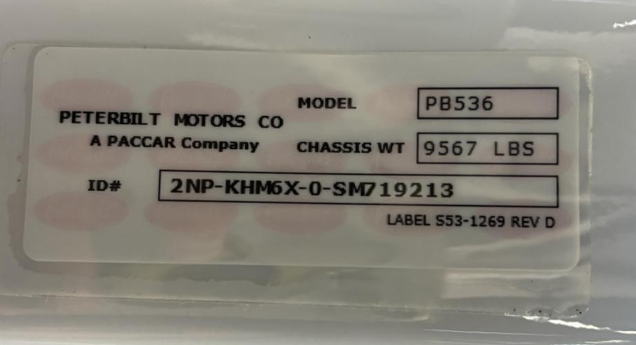 PETERBILT 536