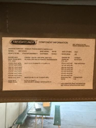 FREIGHTLINER BUSINESS CLASS M2 106