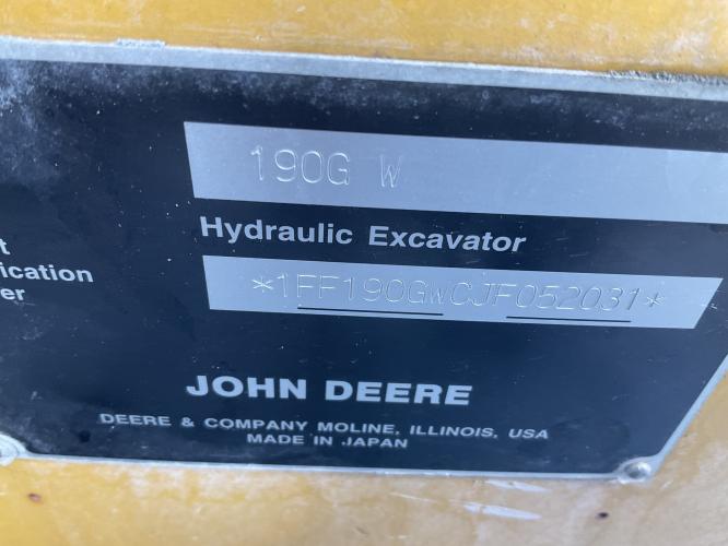 John Deere 190GT