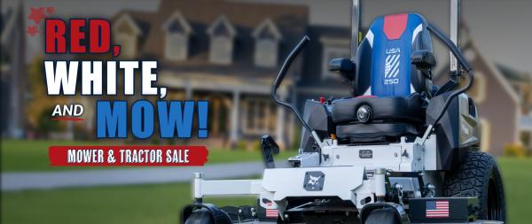 Red, White, and Mow
