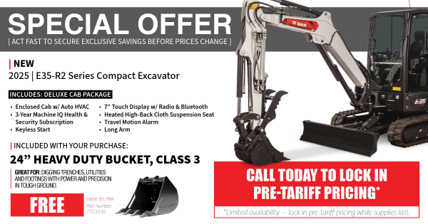 E35 Pre-Tariff Pricing Special Offer