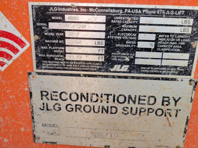JLG 600S