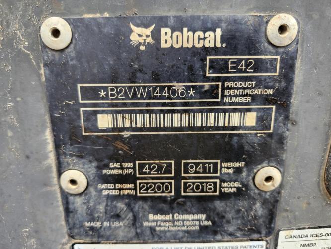 BOBCAT E42R2