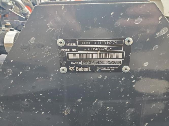 BOBCAT 74" BRUSH CUTTER SF