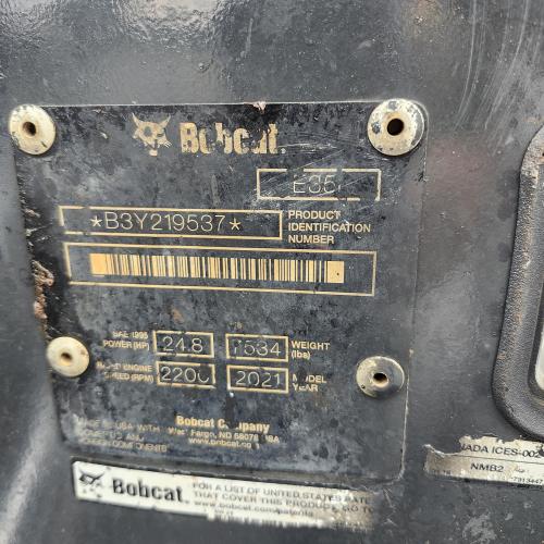 BOBCAT E35
