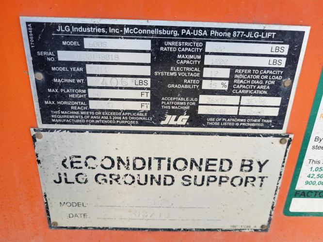 JLG 600S