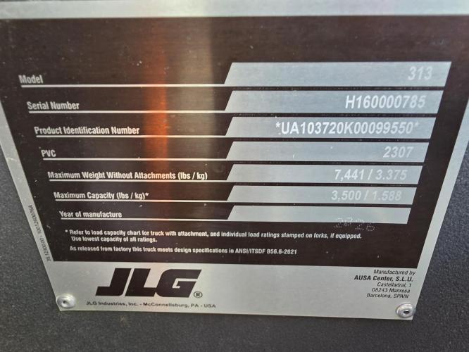 JLG 313