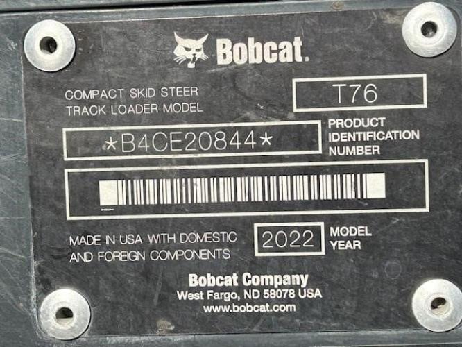 BOBCAT T76
