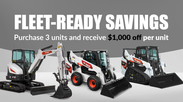 Bobcat Fleet Ready Savings 