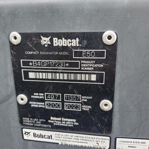 BOBCAT E50