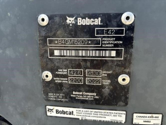 BOBCAT E42R2