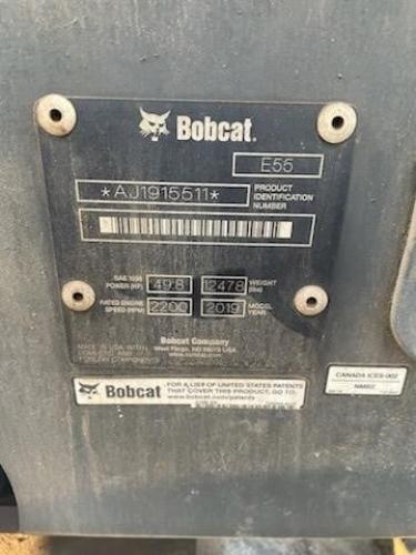 BOBCAT E55