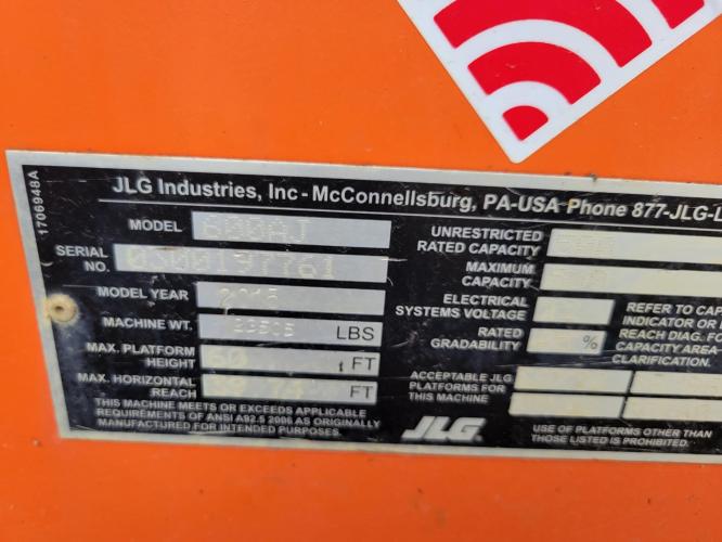 JLG 600AJ