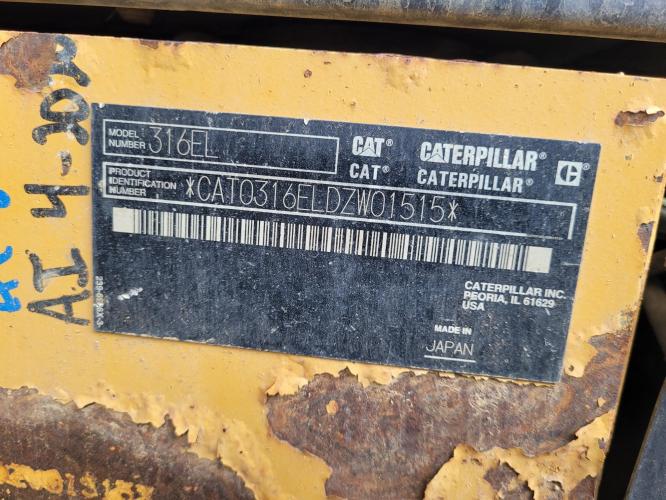 CATERPILLAR 316EL