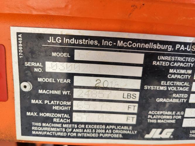 JLG 660SJ
