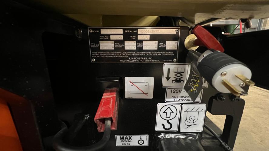 JLG Cert Used 1930ES