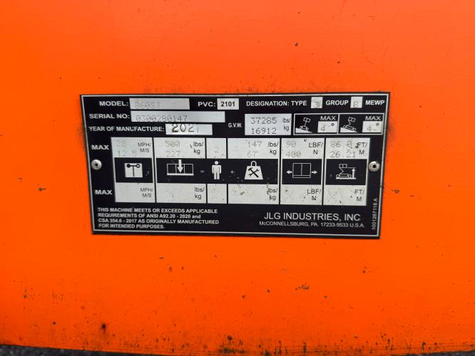 JLG Used 860SJ