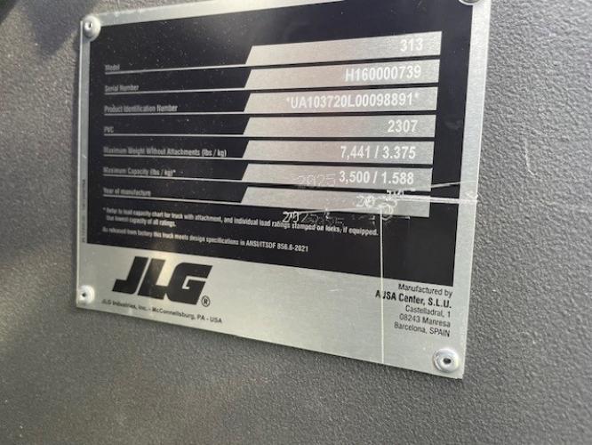 JLG New 313