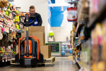 Tora-Max Compact Electric Walkie Pallet Jack (4,500 LBS)