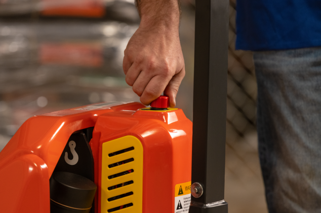 Tora-Max Compact Electric Walkie Pallet Jack (4,500 LBS)