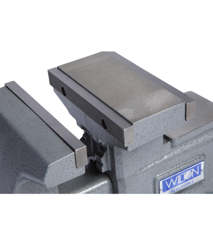 Wilton Reversible Bench Vise 6-1/2” Jaw Width with 360° Swivel Base