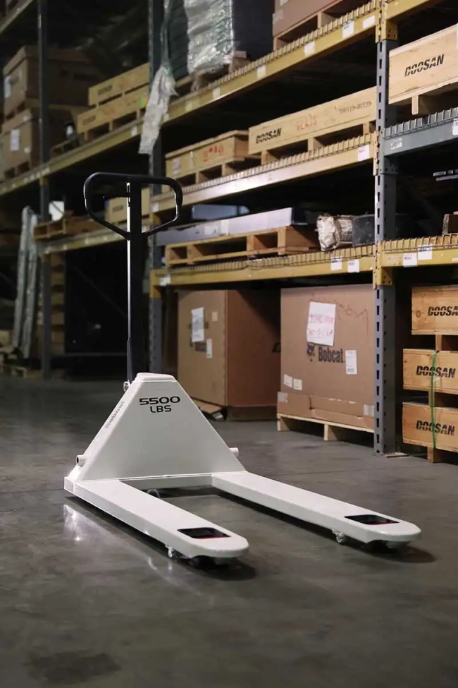 Bobcat Hand Pallet Jack, Poly Wheel (5,500 LBS)