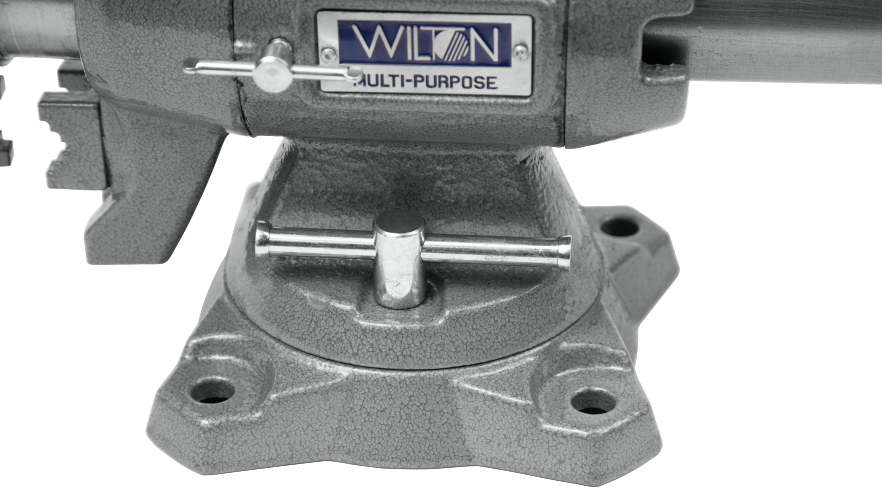 Wilton Multi-Purpose Bench Vise, 4-1/2" Jaw Width", 360° Rotating Head & Base