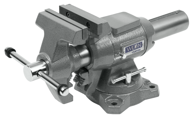 Wilton Multi-Purpose Bench Vise, 4-1/2" Jaw Width", 360° Rotating Head & Base