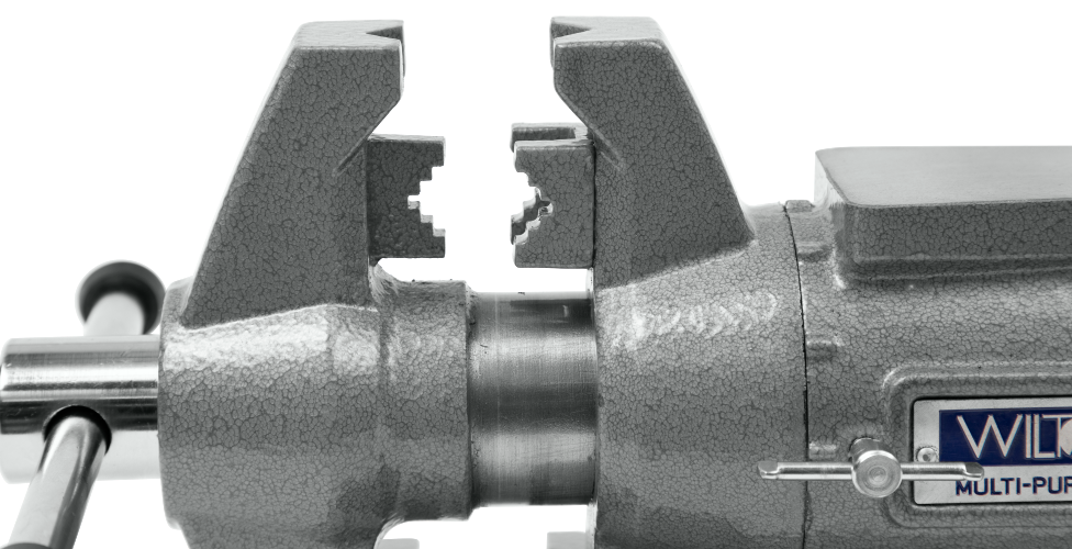 Wilton Multi-Purpose Bench Vise, 4-1/2" Jaw Width", 360° Rotating Head & Base