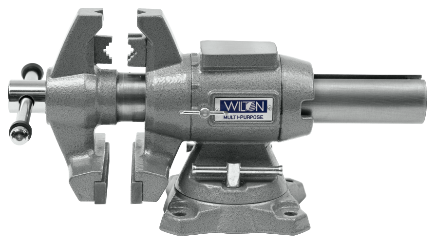 Wilton Multi-Purpose Bench Vise, 4-1/2" Jaw Width", 360° Rotating Head & Base