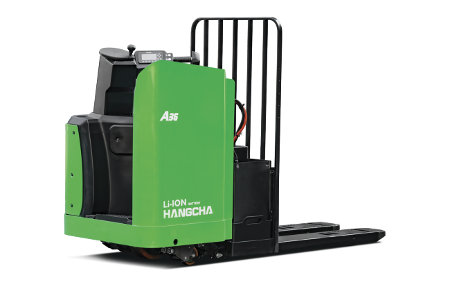 Li-Ion Enclosed End Rider Pallet Jack (6,000 - 8,000 LBS)