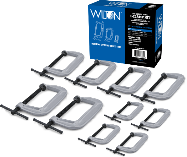 Wilton 10-pc 140 Series C-Clamp Kit