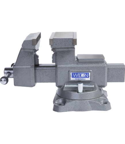 Wilton Reversible Bench Vise 6-1/2” Jaw Width with 360° Swivel Base