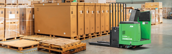 Li-Ion Enclosed End Rider Pallet Jack (6,000 - 8,000 LBS)