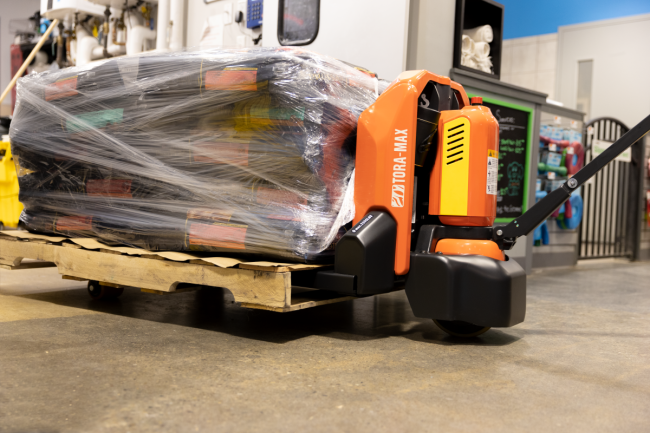Tora-Max Compact Electric Walkie Pallet Jack (4,500 LBS)