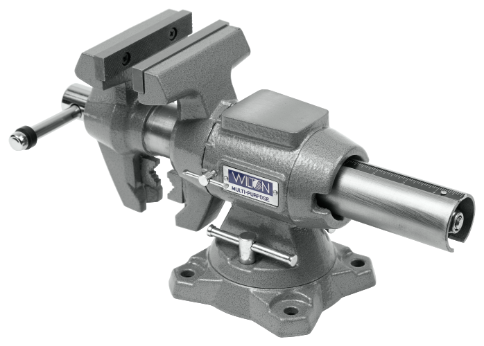 Wilton Multi-Purpose Bench Vise, 4-1/2" Jaw Width", 360° Rotating Head & Base