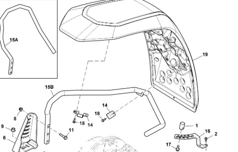 John Deere 7R 210 MFWD FENDER KIT 500MM - NARROW