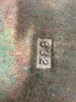 John Deere R58823G FRT SUITCASE WEIGHT