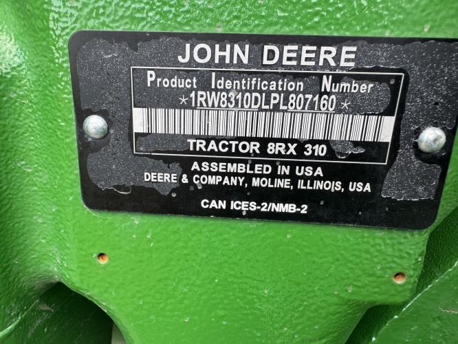 John Deere 8RX 310