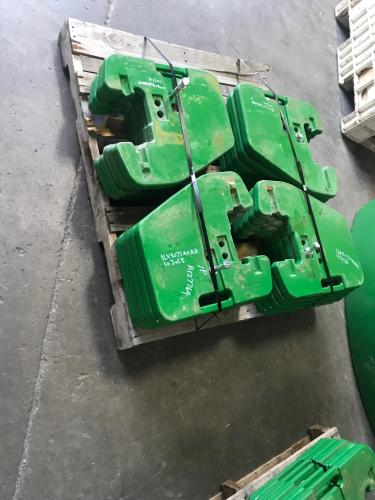 John Deere R127764 front suitcase weight
