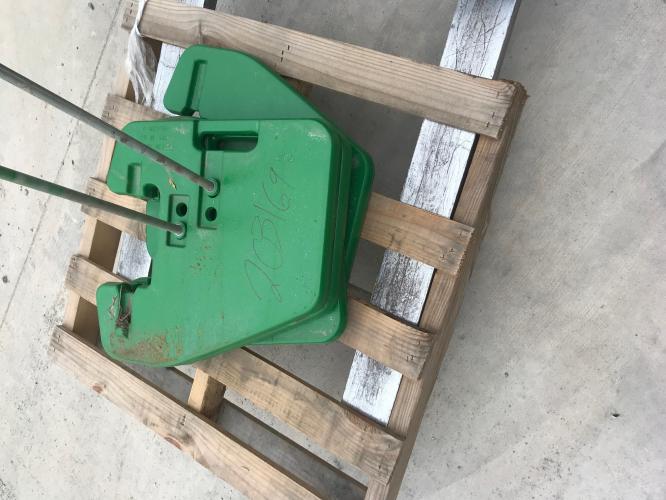 John Deere R127764 front suitcase weight