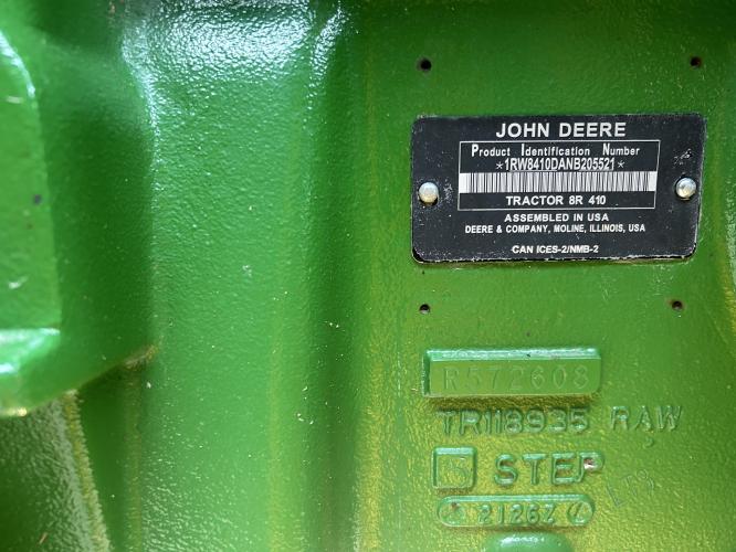 John Deere 8R 410