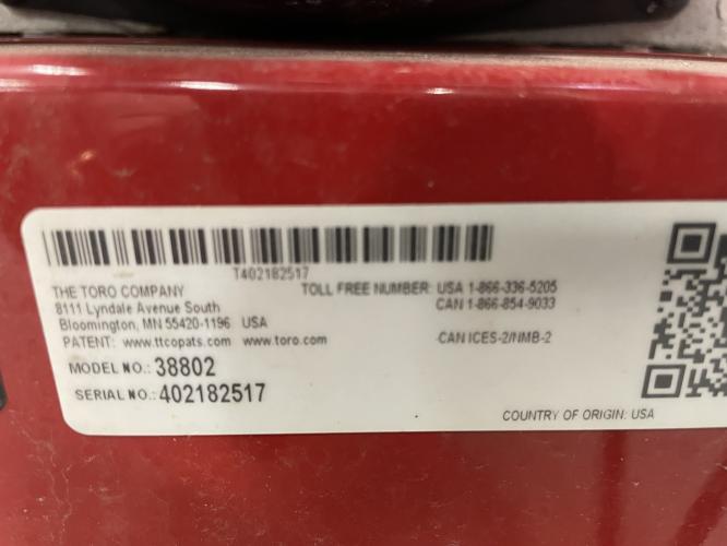 Toro 1028OHXE