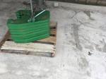 John Deere R127764 front suitcase weight