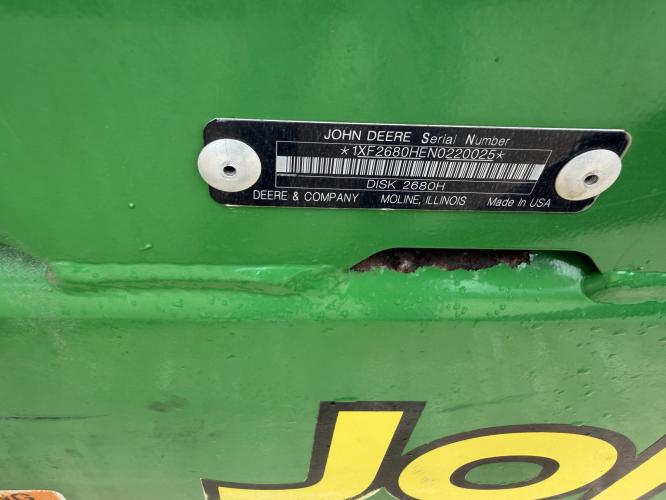 John Deere 2680H