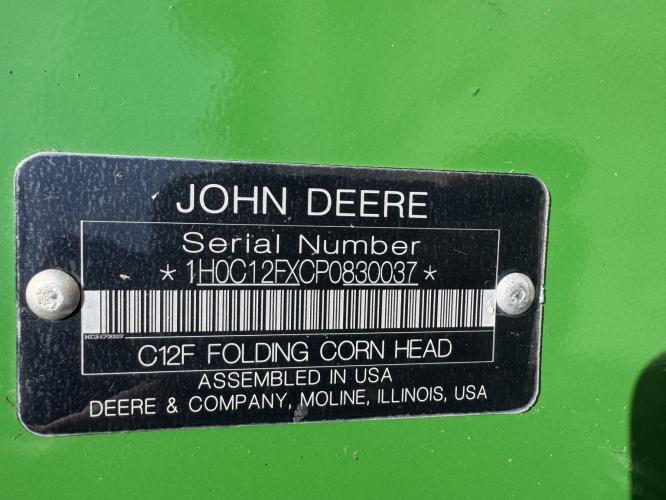 John Deere C12F