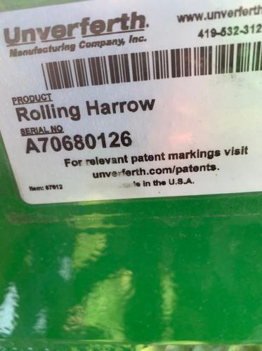 Unverferth ROLLING HARROW 1245